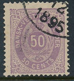 Danish West Indies 1879