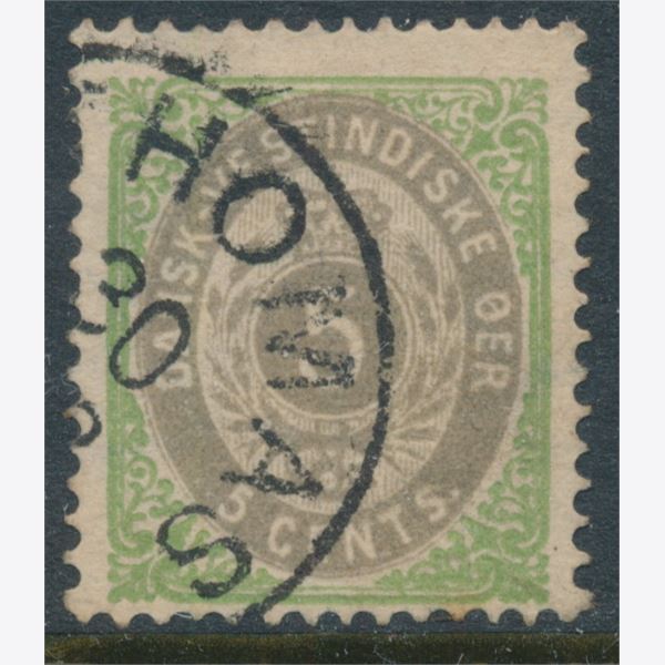 Danish West Indies 1876