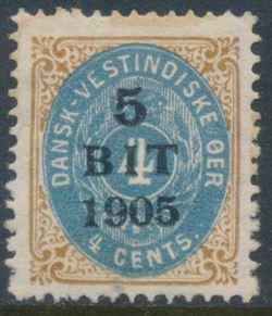 Danish West Indies 1905