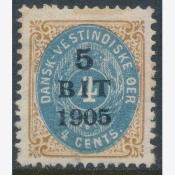 Danish West Indies 1905