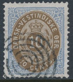 Danish West Indies 1876