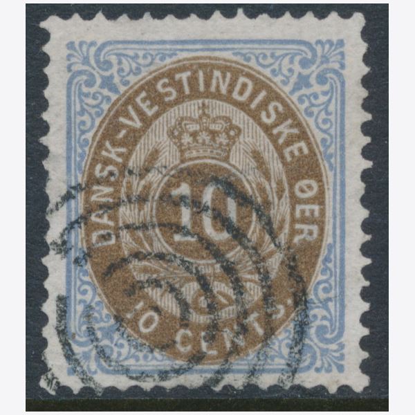 Danish West Indies 1876