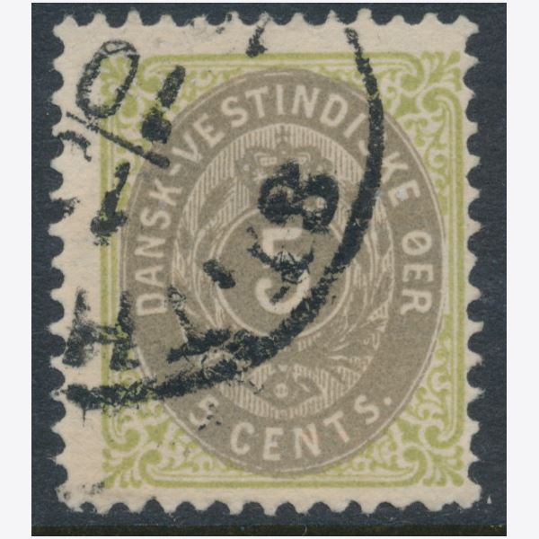 Danish West Indies 1896