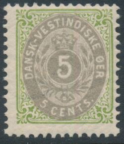 Danish West Indies 1896