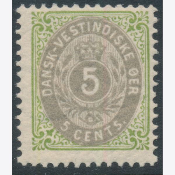 Danish West Indies 1896