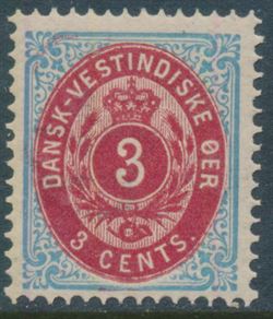 Danish West Indies 1876