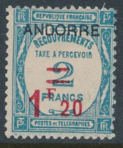 Andorra, Fransk 1932