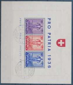 Schweiz 1936