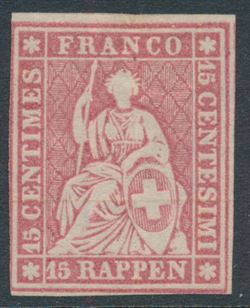 Switzerland 1857-62