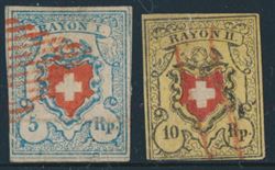 Schweiz 1851/52