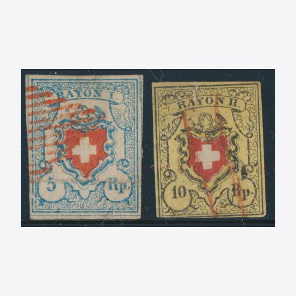 Switzerland 1851/52