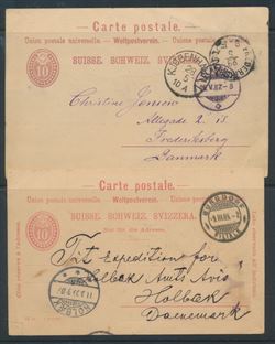 Switzerland 1887+1905