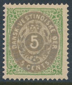 Danish West Indies 1876