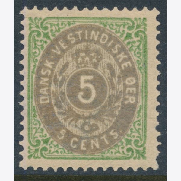 Danish West Indies 1876