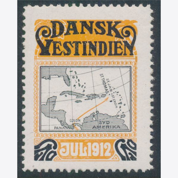 Danish West Indies 1912