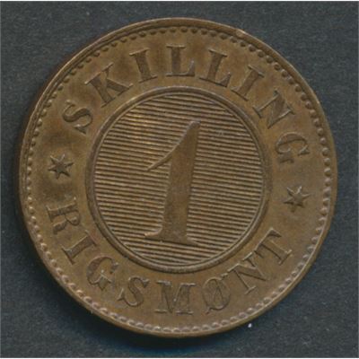 Mønter 1856