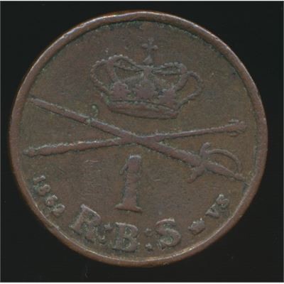 Mønter 1852
