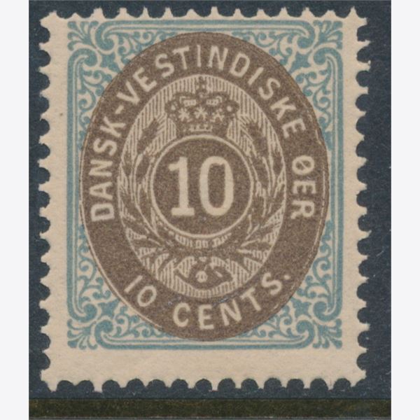 Danish West Indies 1876