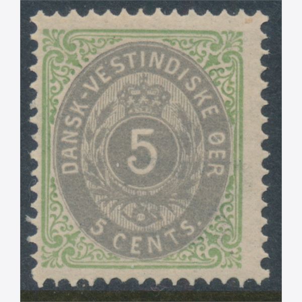 Danish West Indies 1876