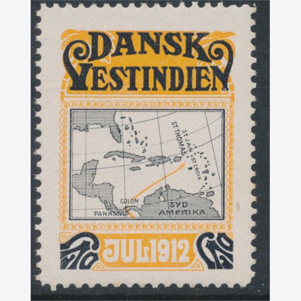 Danish West Indies 1912