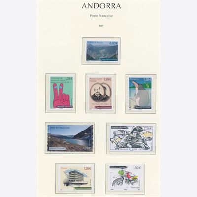 Andorra, Fransk 1931-2022