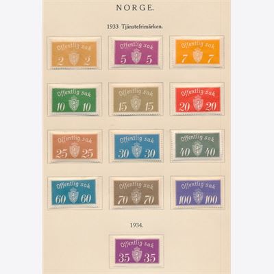 Norge 1925-56