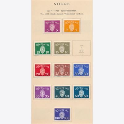 Norge 1925-56