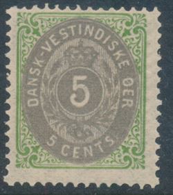 Danish West Indies 1876