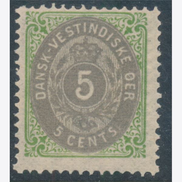 Danish West Indies 1876