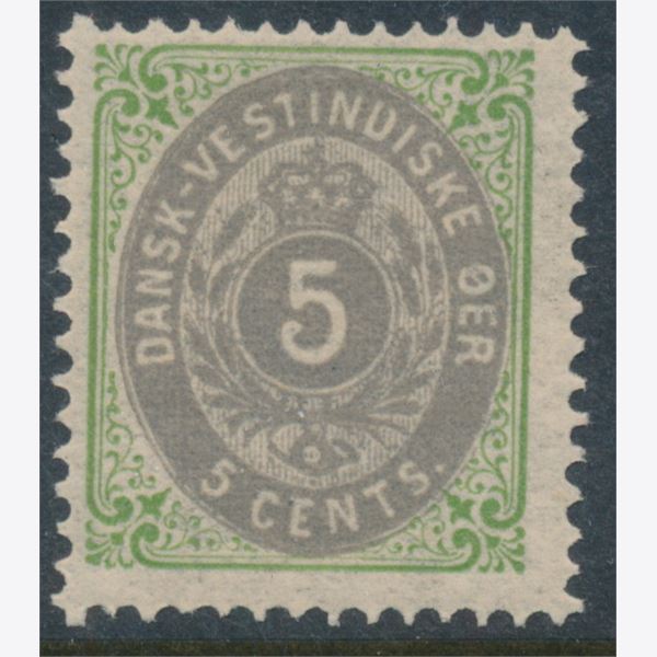 Danish West Indies 1876