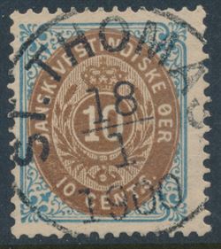 Danish West Indies 1876