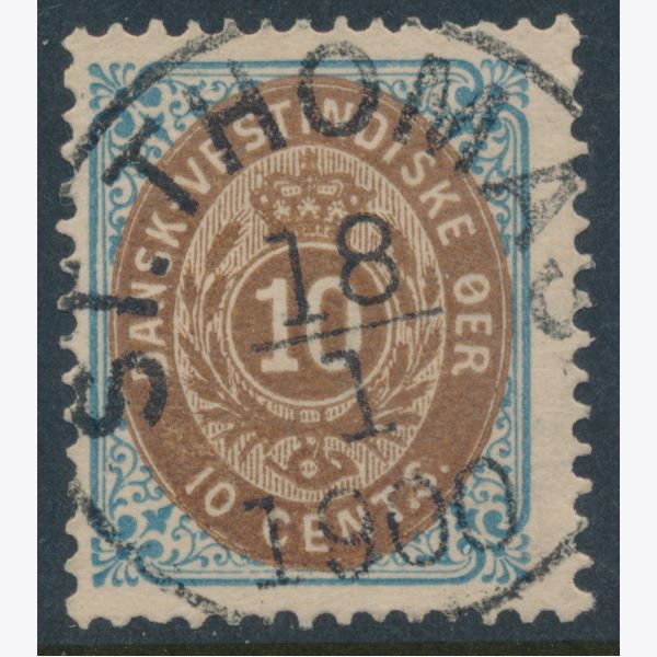 Danish West Indies 1876