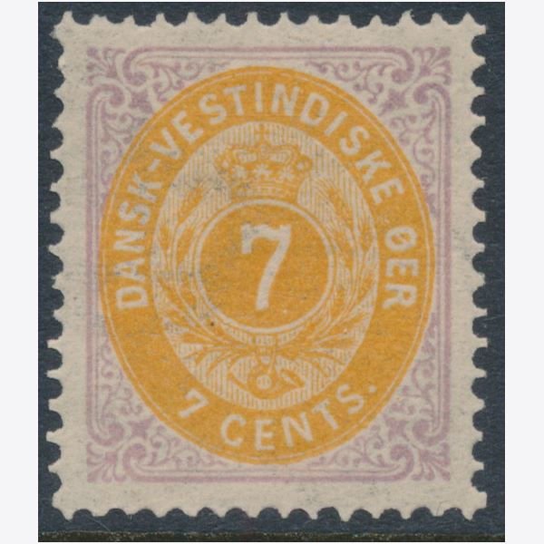 Danish West Indies 1874