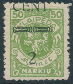 Memel 1923