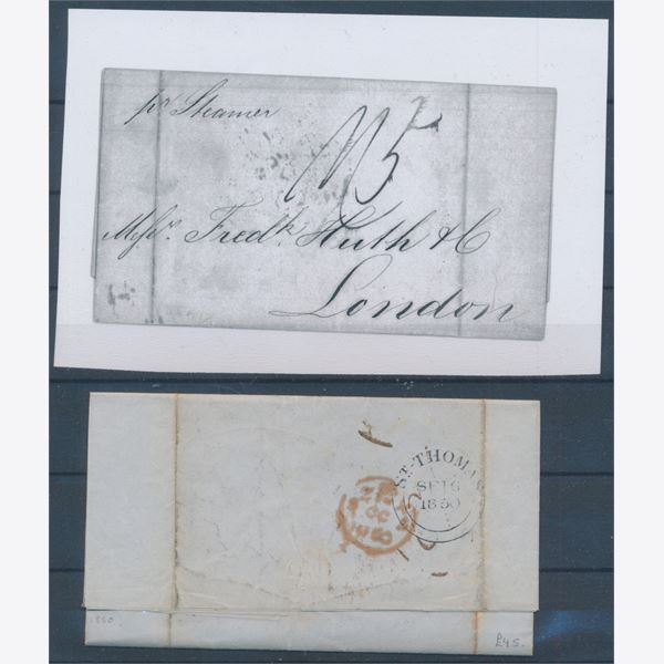 Danish West Indies 1850