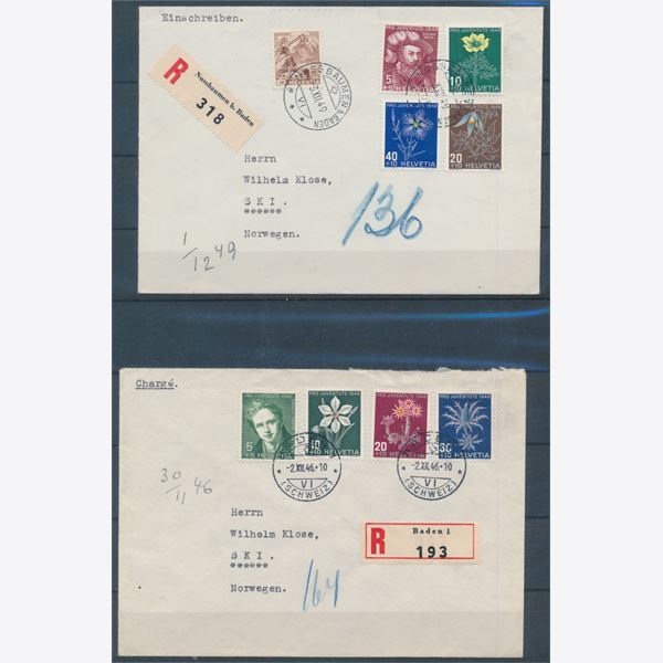 Switzerland 1937-50