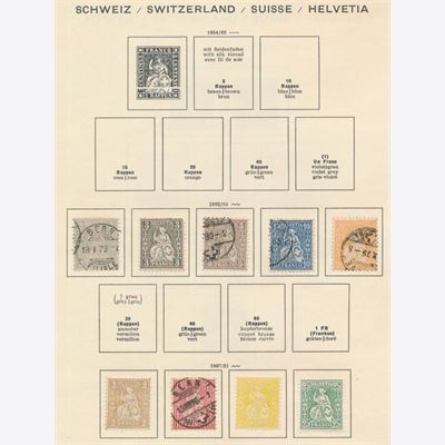 Schweiz 1862-1981