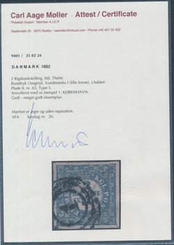 Danmark 1852