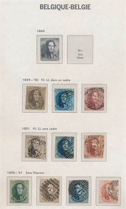 Belgien 1849-1996