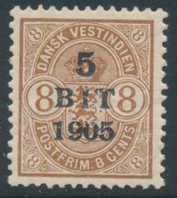 Danish West Indies 1905