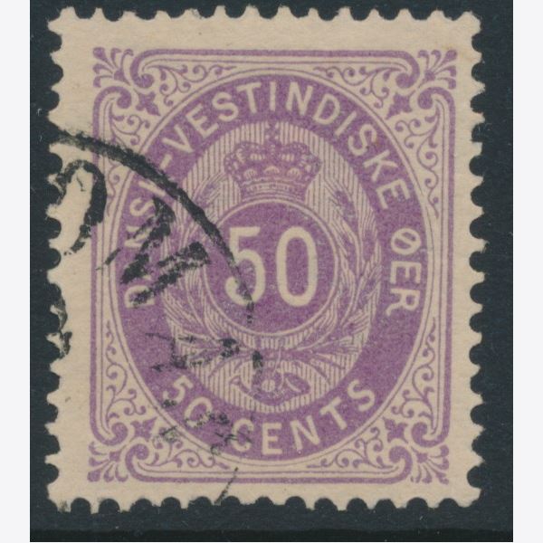 Danish West Indies 1879