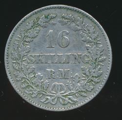Mønter 1858