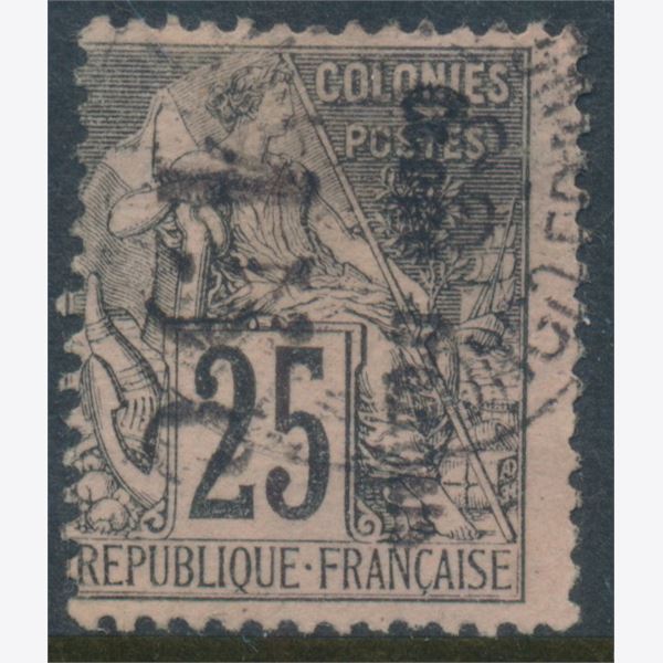 French Colonies 1891