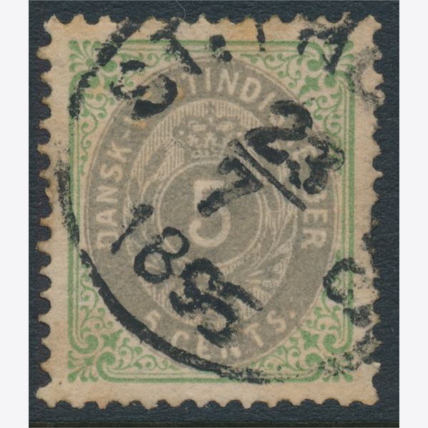 Danish West Indies 1876