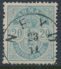 Danmark 1884