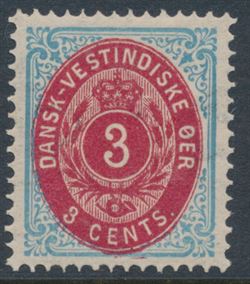 Danish West Indies 1876