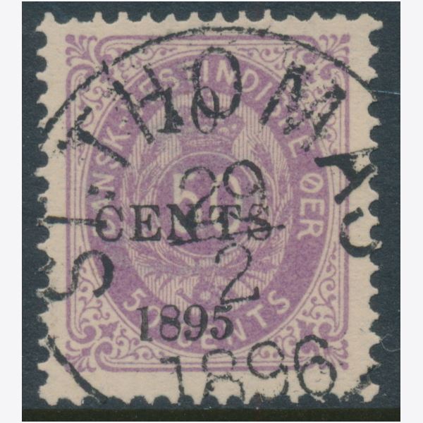 Danish West Indies 1895