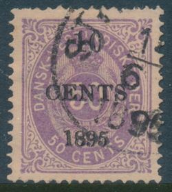 Danish West Indies 1895