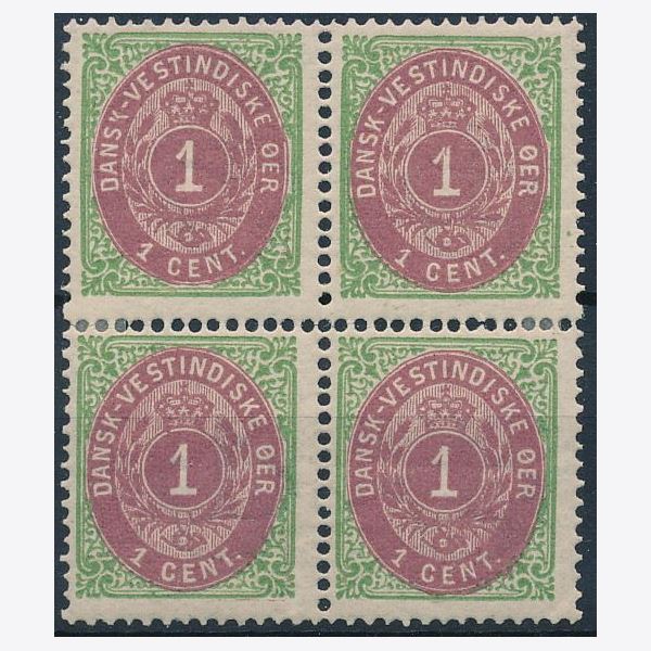 Danish West Indies 1875