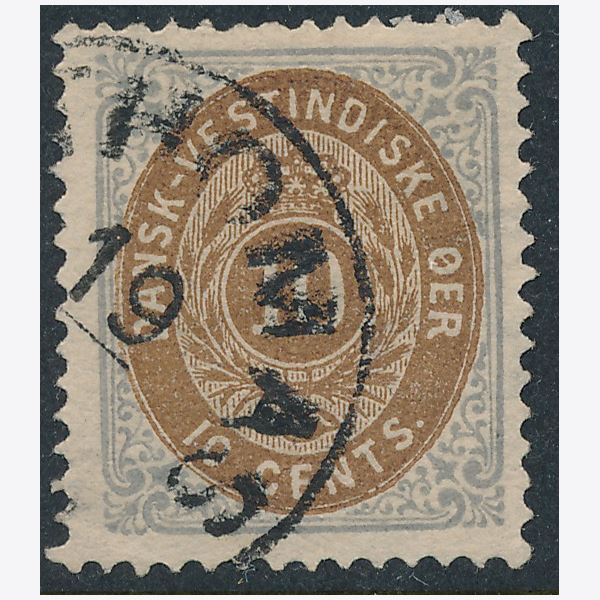 Danish West Indies 1876